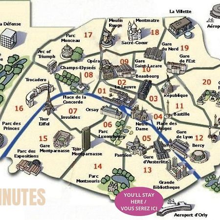Appartement Cosy Au Calme A 20 Min De Paris Villejuif Dış mekan fotoğraf